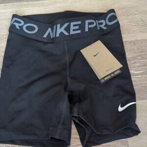 Nike pro women's dri fit spandex shorts size xs new